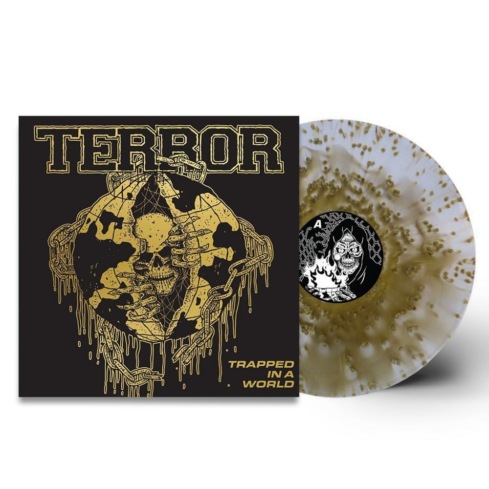 Terror 'Trapped In A World' Cloudy Gold LP Vinly – WAR Records - Only 200 Made